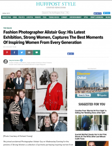 Alistair Guy Strong Women Exhibition