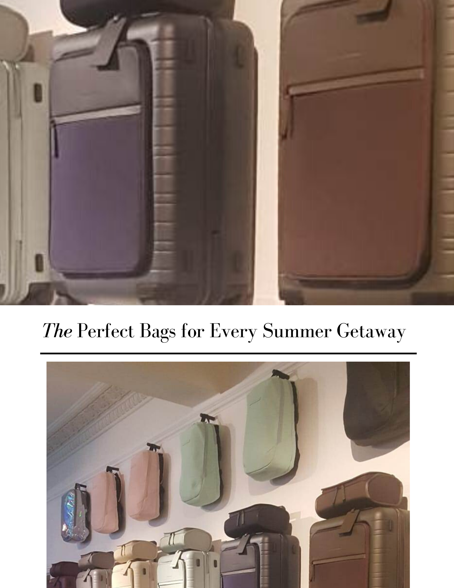 Luxury Luggage Brands for Men