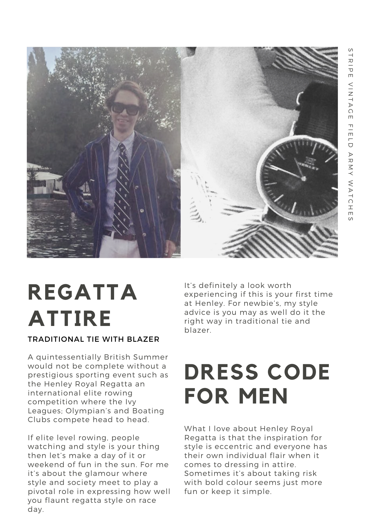 Henley Royal Regatta Dress Codes