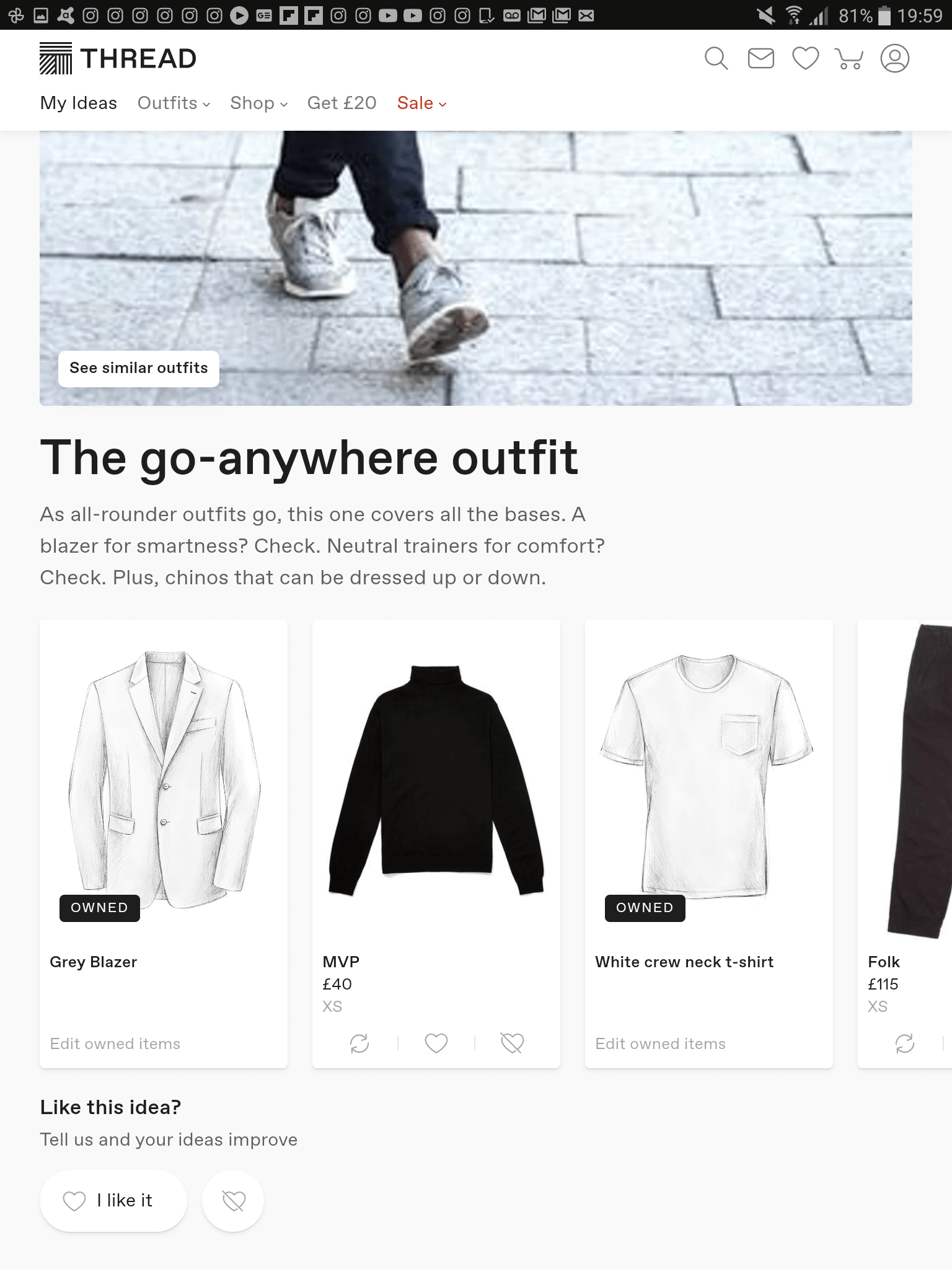 best online mens fashion app