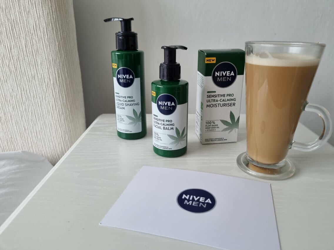 MAKE SUSTAINABLE SKINCARE CHOICES THIS WINTER | GO FOR GREEN THE NEW SENSITIVE PRO SKINCARE WITH HEMP SEED OIL FROM NIVEA MEN