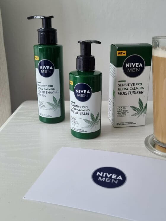 MAKE SUSTAINABLE SKINCARE CHOICES THIS WINTER | GO FOR GREEN THE NEW SENSITIVE PRO SKINCARE WITH HEMP SEED OIL FROM NIVEA MEN