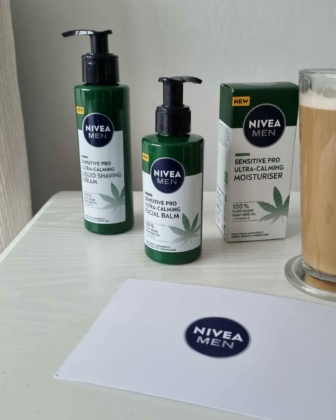 MAKE SUSTAINABLE SKINCARE CHOICES THIS WINTER | GO FOR GREEN THE NEW SENSITIVE PRO SKINCARE WITH HEMP SEED OIL FROM NIVEA MEN