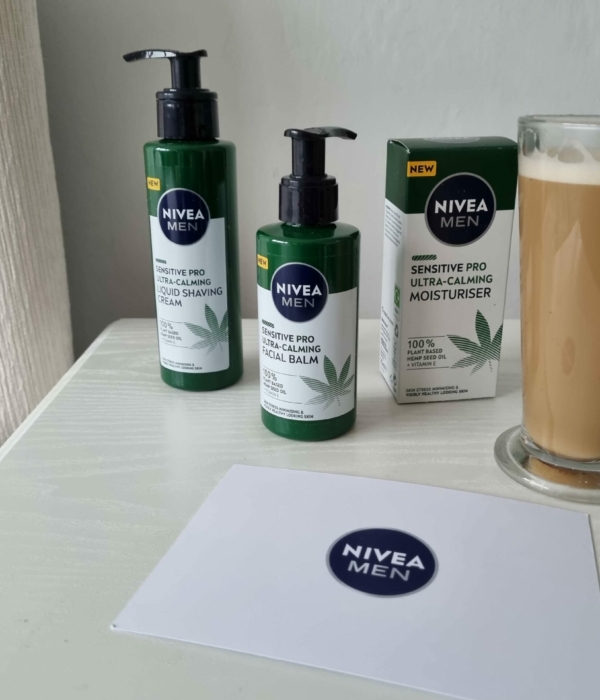 MAKE SUSTAINABLE SKINCARE CHOICES THIS WINTER | GO FOR GREEN THE NEW SENSITIVE PRO SKINCARE WITH HEMP SEED OIL FROM NIVEA MEN