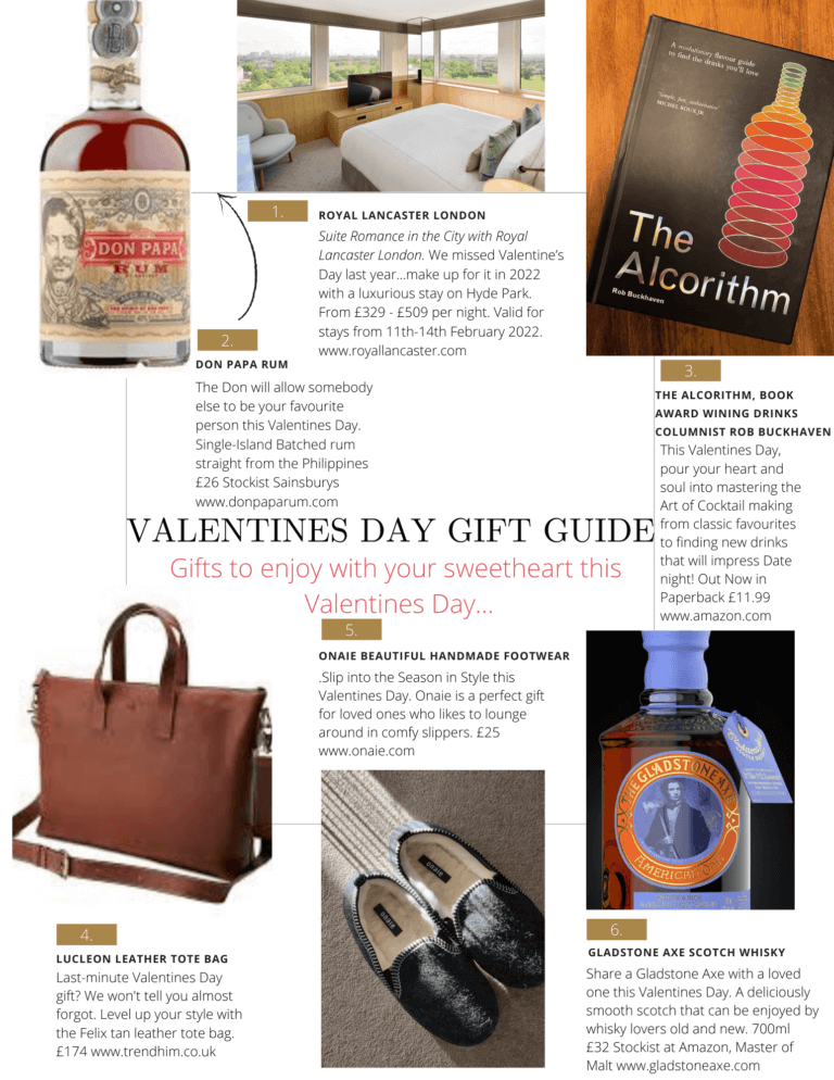 Our Best Valentine's day gifts for men 2022 - THE JOEY JOURNAL