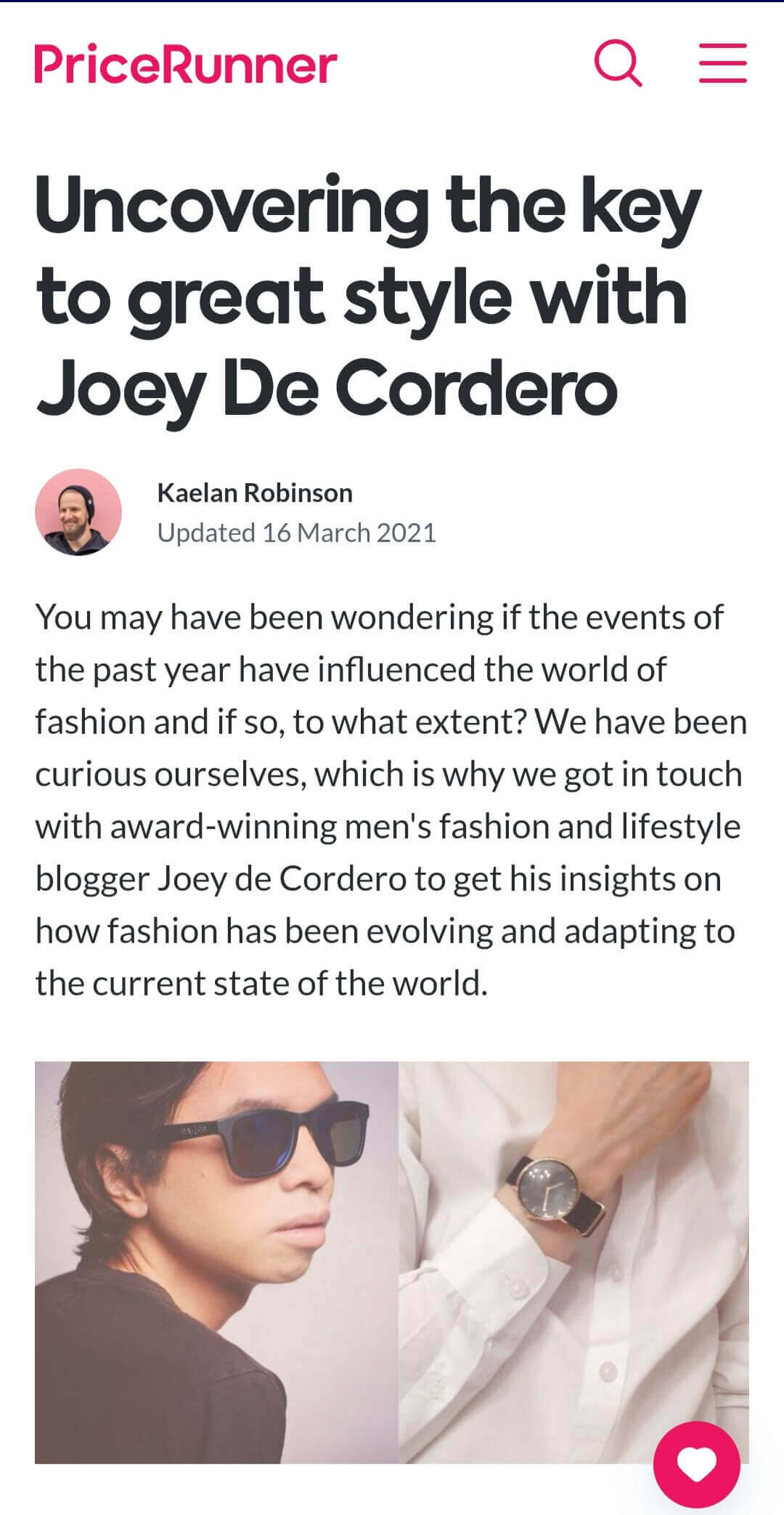 The Joey Journal in the press