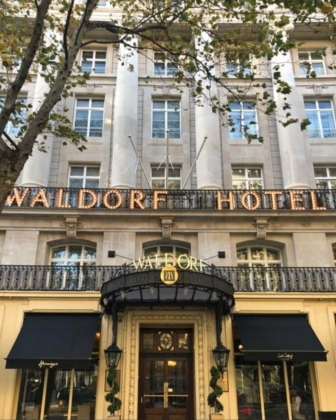 TRADITIONAL ROYAL AFTERNOON TEA FOR TWO AT THE WALDORF HILTON