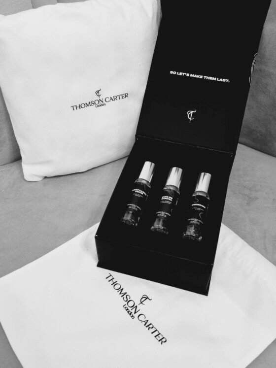 WELCOME TO THE FUTURE OF FRAGRANCE WITH STRENGTH IN EVERY NOTE, PRESENCE IN EVERY SPRITZ BY THOMSON CARTER LONDON